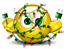 Emoticon 3d navidad