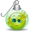 Emoticon 3d navidad