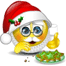 Emoticon 3d navidad
