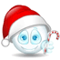 Emoticon 3d navidad