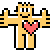 Emoticon amor besos corazones
