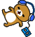Emoticon animales perros y gatos