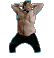 Emoticon bailando divertido