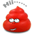 Emoticon caca divertida