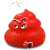 Emoticon caca divertida