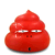 Emoticon caca divertida