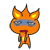 Emoticon caritas de fuego