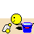Emoticon casa comida bano