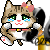Emoticon gatito tierno