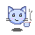 Emoticon gato chino