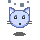 Emoticon gato chino