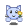 Emoticon gato chino