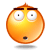 Emoticon gestos naranja