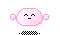 Emoticon gifs kaos rosado