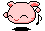 Emoticon gifs kaos rosado