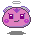 Emoticon gifs kaos rosado