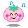 Emoticon gifs kaos rosado