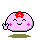 Emoticon gifs kaos rosado