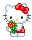 Emoticon hello kitty
