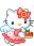 Emoticon hello kitty