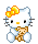Emoticon hello kitty