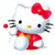 Emoticon hello kitty
