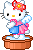 Emoticon hello kitty