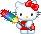 Emoticon hello kitty