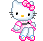 Emoticon hello kitty