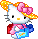 Emoticon hello kitty