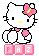 Emoticon hello kitty