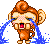 Emoticon monita animada