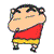 Emoticon shin chan
