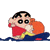 Emoticon shin chan