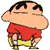 Emoticon shin chan