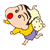 Emoticon shin chan