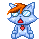 Emoticon zorrito divertido