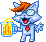 Emoticon zorrito divertido