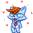 Emoticon zorrito divertido